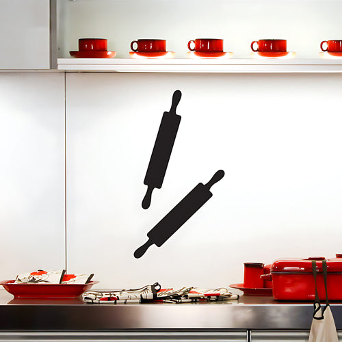 Rolling Pin Kitchen Wall Sticker - Baking Vinyl Decal