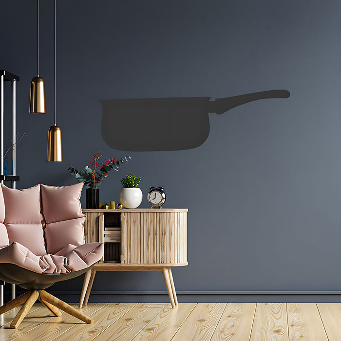 Saucepan Kitchen Wall Art Sticker - Cafe & Restaurant Cooking Decor