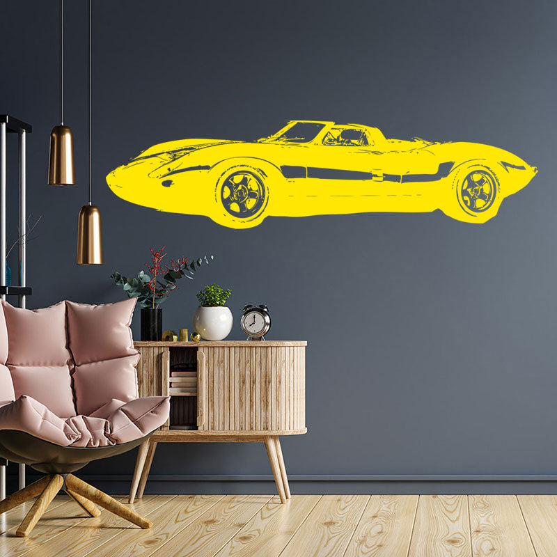 jaguar sophisticated living room garage sticker