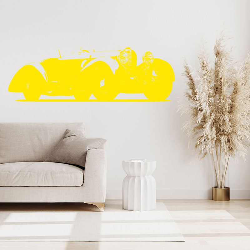 mercedes benz ssk boys bedroom garage sticker