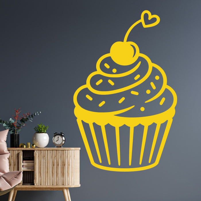 Cupcake Wall Sticker – Baking Kitchen Decal