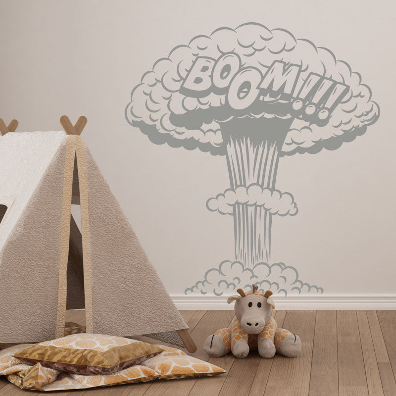 boom comic art wall sticker