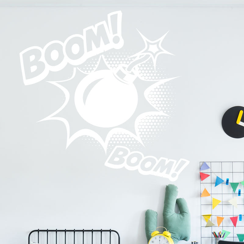 boom superhero wall sticker