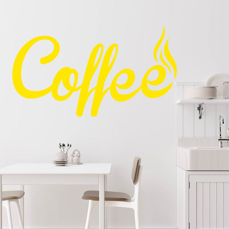 cafe wall art sticker wall sticker