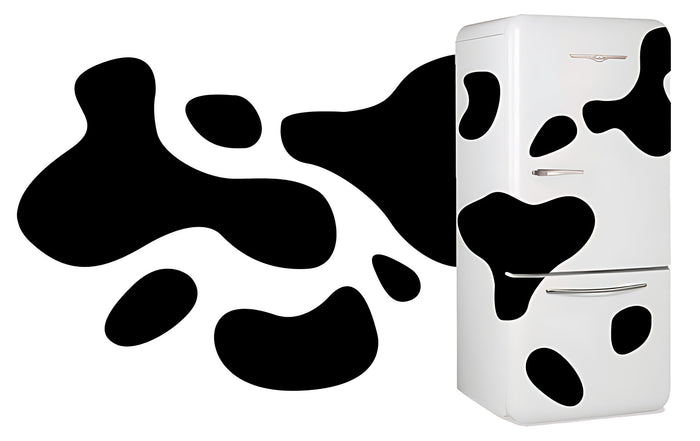 Cow Spots Fridge Stickers & Decals – Cow Print Kitchen Vinyl
