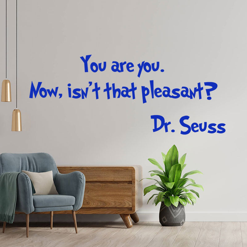 you are you now isn t wall sticker