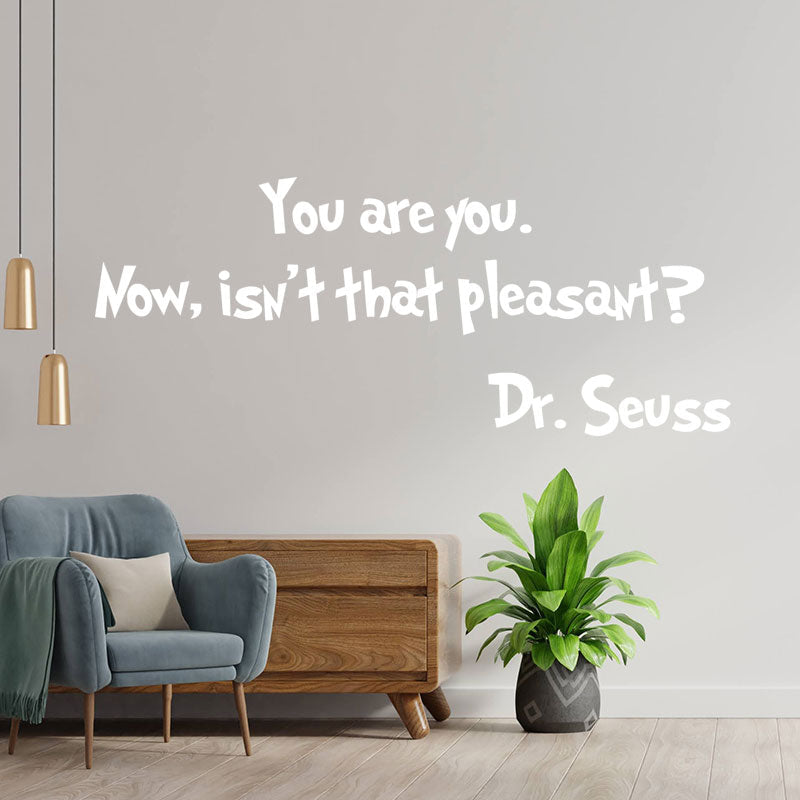 you are you now isn t wall sticker
