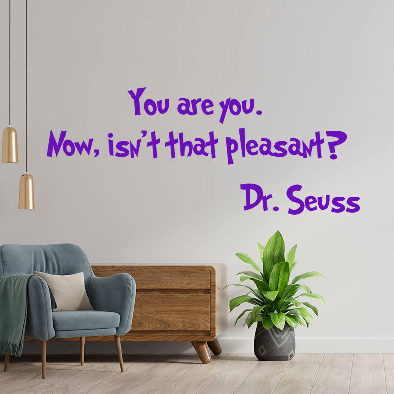 you are you now isn t wall sticker