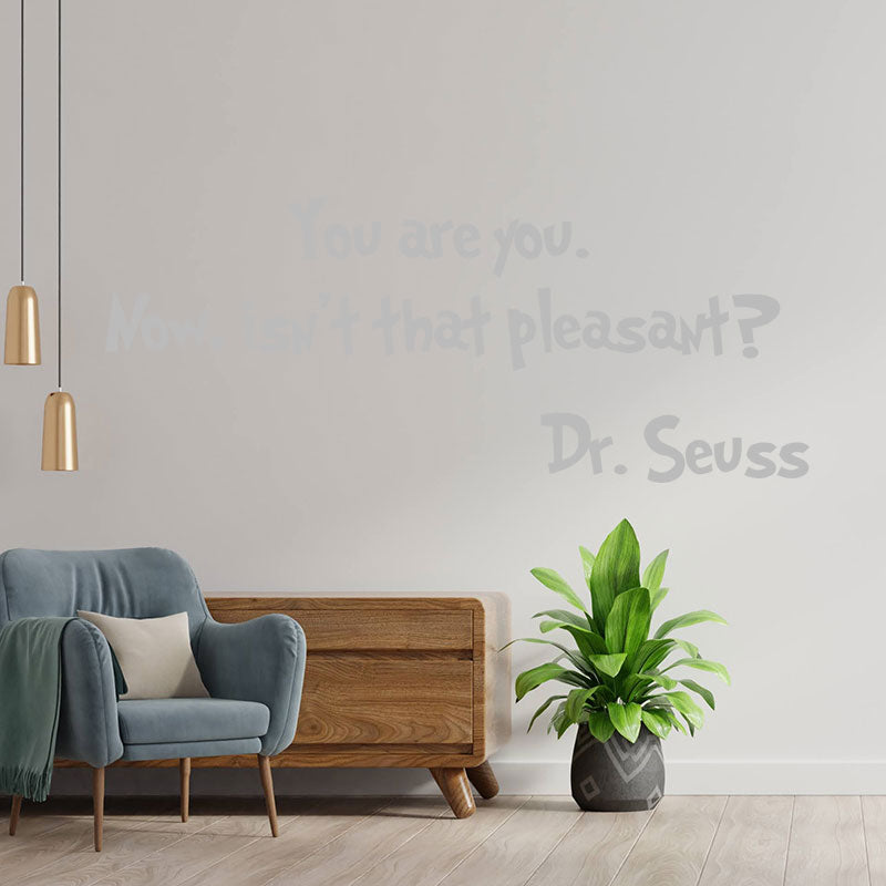 you are you now isn t wall sticker