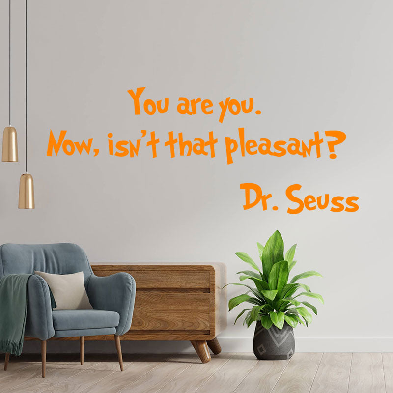you are you now isn t wall sticker
