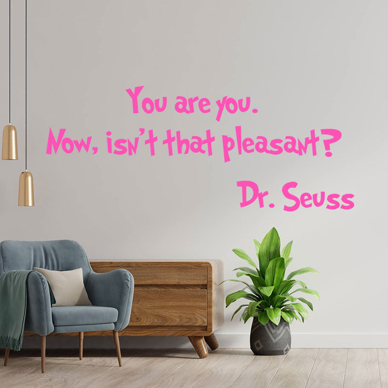 you are you now isn t wall sticker