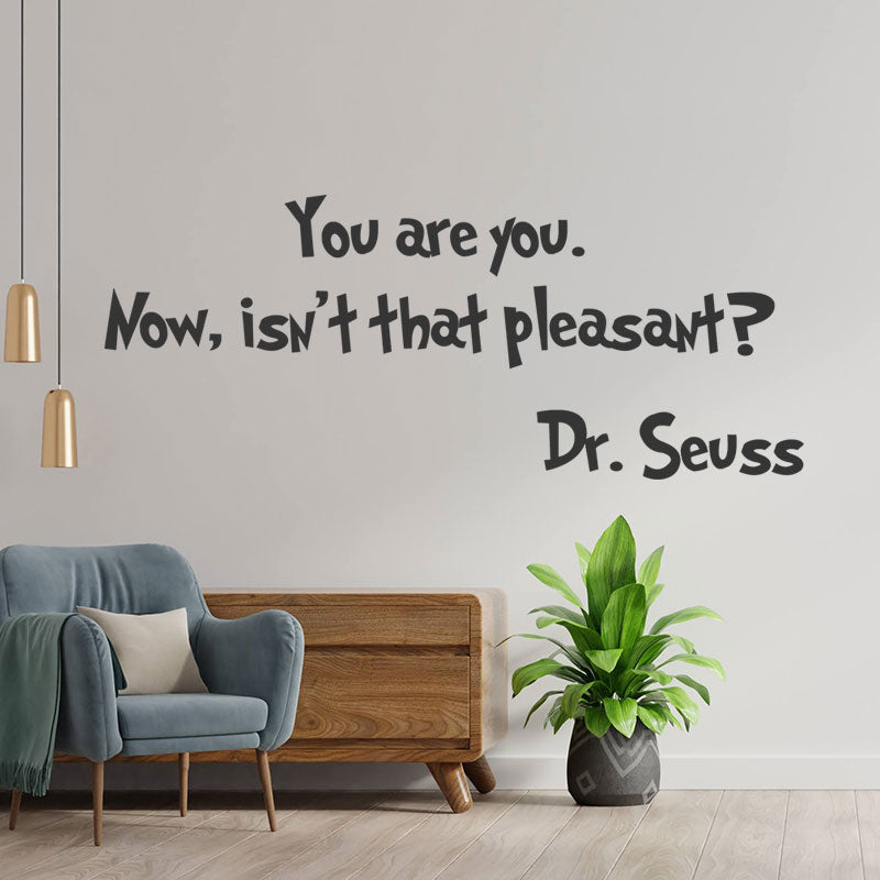 you are you now isn t wall sticker