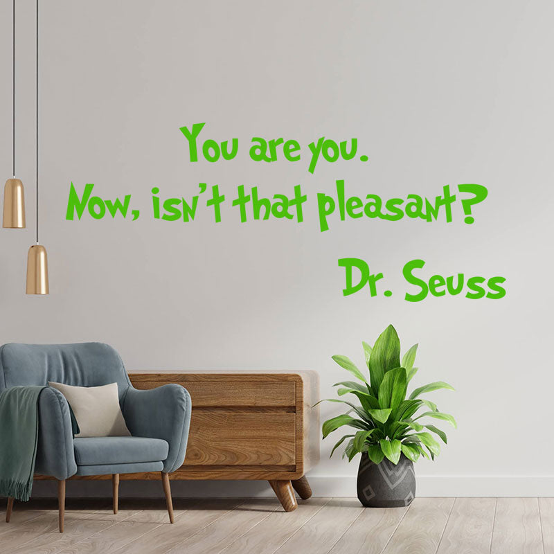 you are you now isn t wall sticker