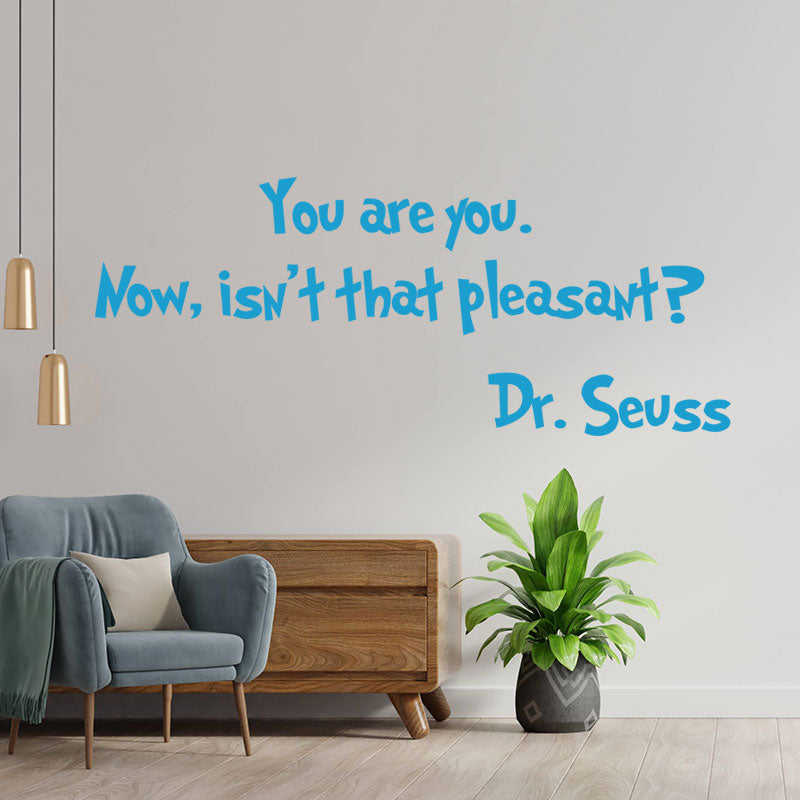 you are you now isn t wall sticker
