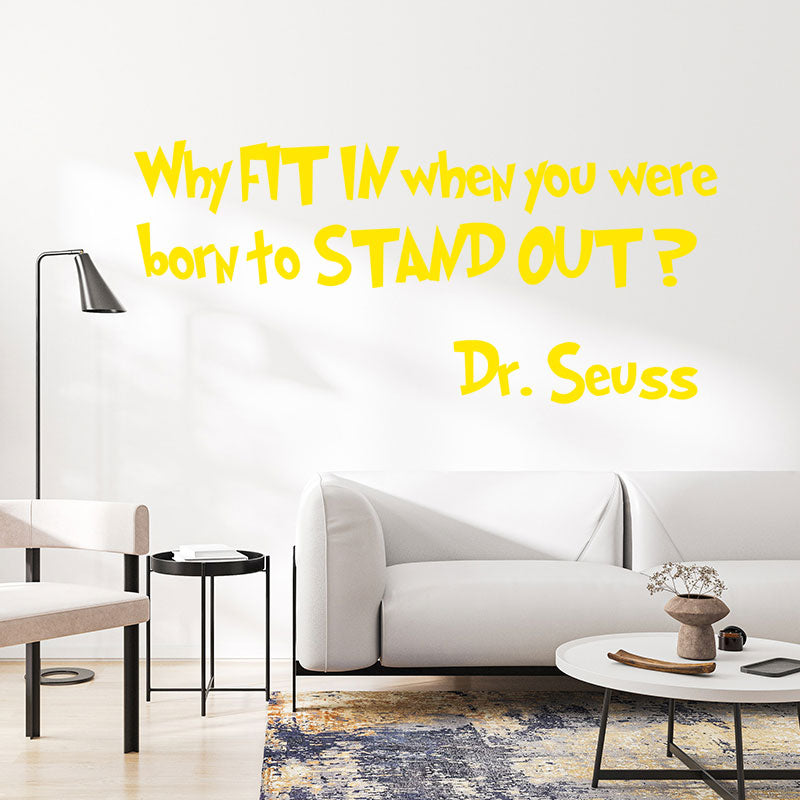 dr seuss wall art stickers decal wall sticker