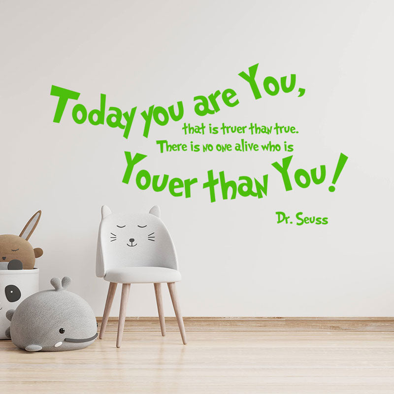 you re than you dr wall sticker