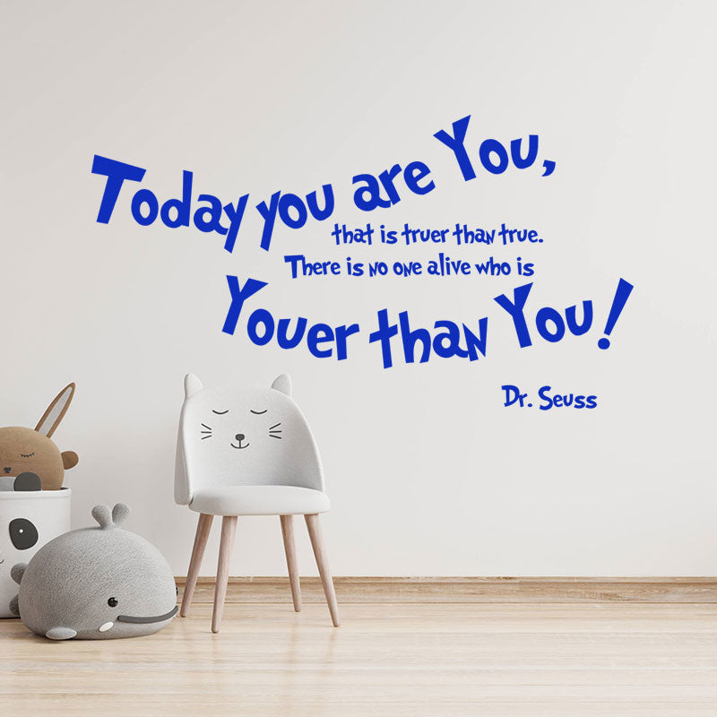 you re than you dr wall sticker
