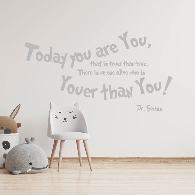 you re than you dr wall sticker