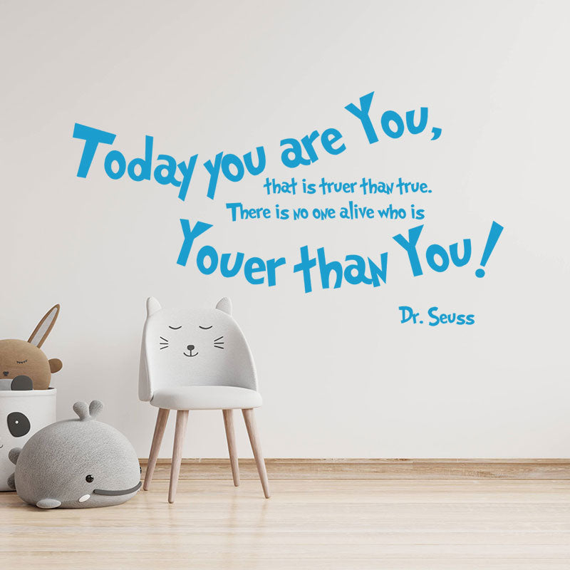 you re than you dr wall sticker