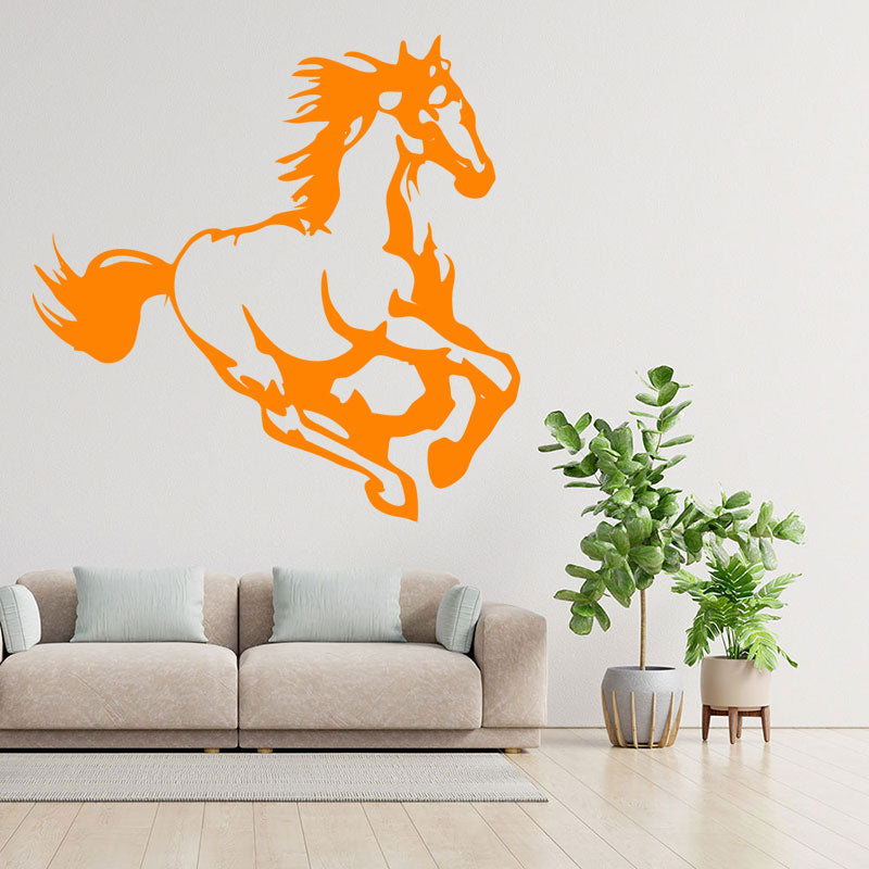 horse sticker decor beautiful wall sticker