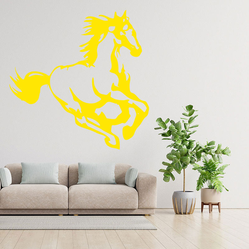 horse sticker decor beautiful wall sticker