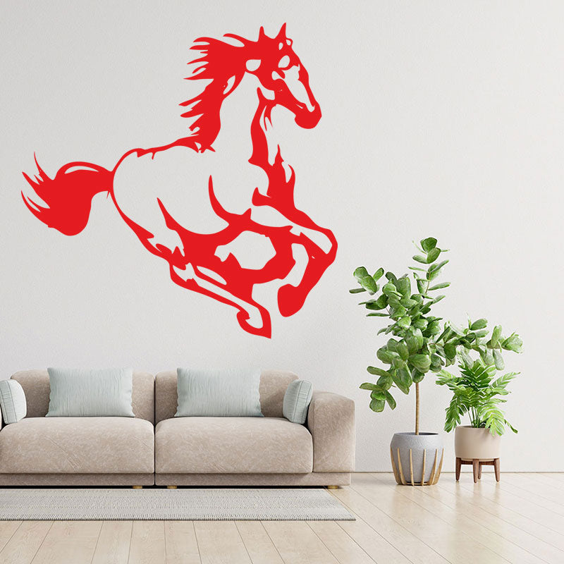 horse sticker decor beautiful wall sticker