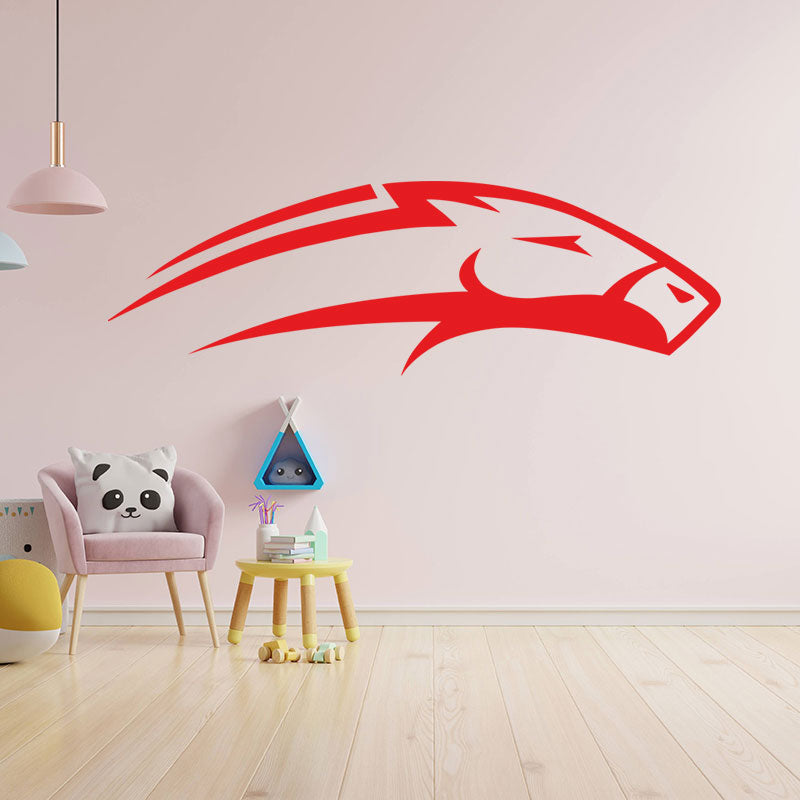 horse trailer sticker stylish wall sticker