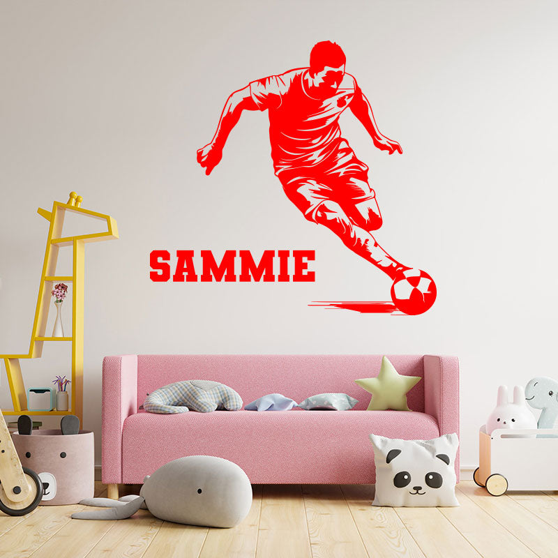 custom football decals