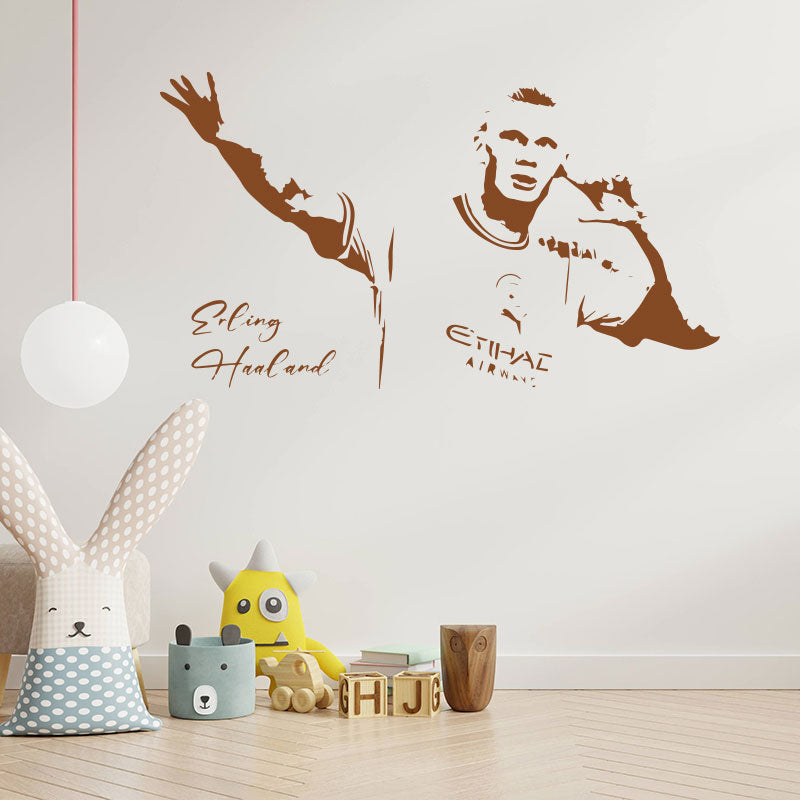 erling haaland wall sticker1