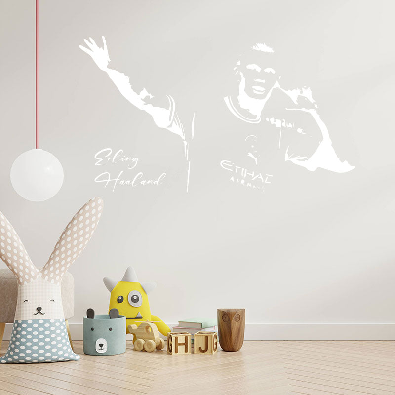 erling haaland wall sticker1