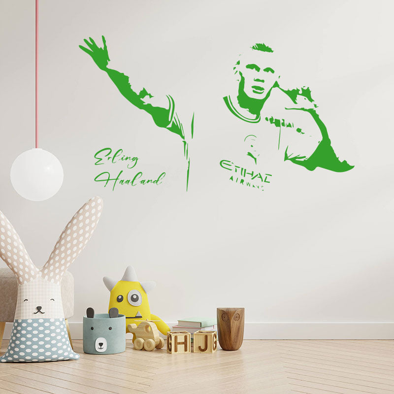 erling haaland wall sticker1