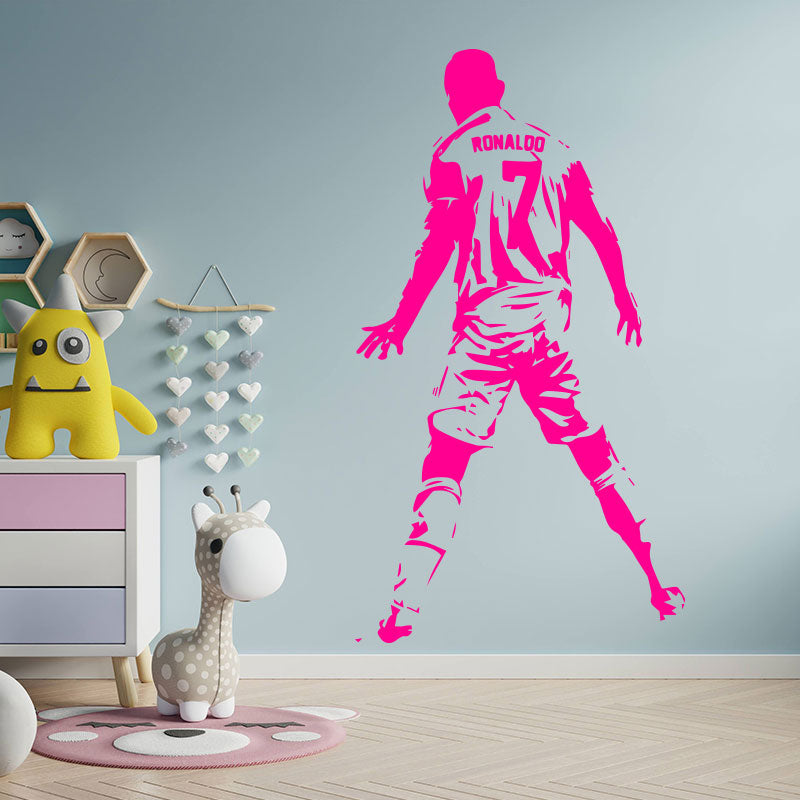 ronaldo wall sticker