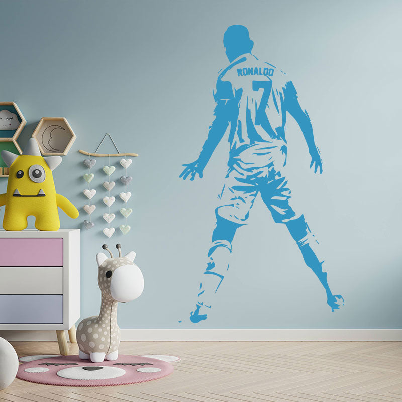 ronaldo wall sticker