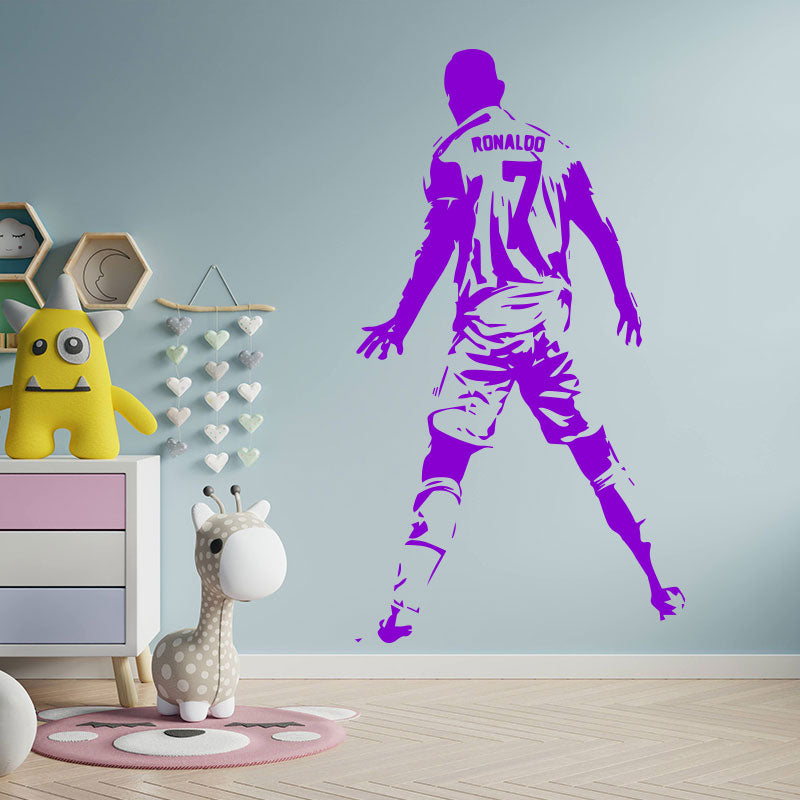 ronaldo wall sticker