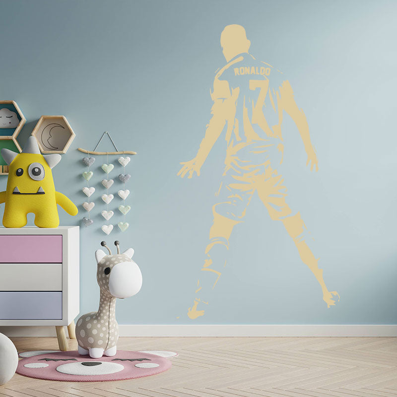 ronaldo wall sticker