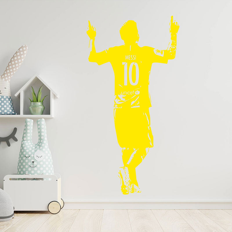 messi wall sticker