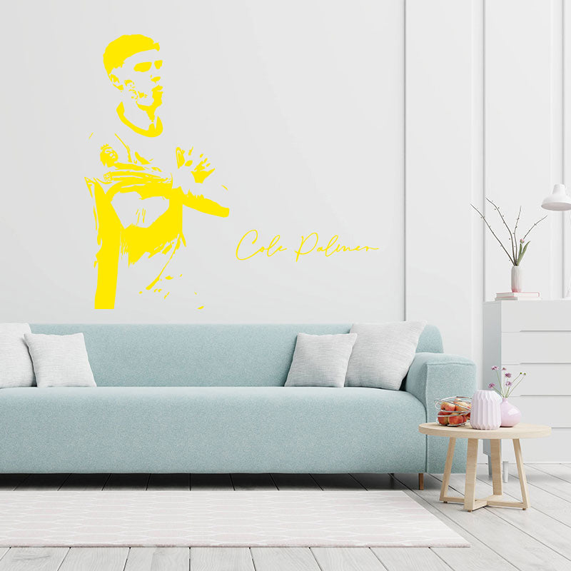 cole palmer wall sticker