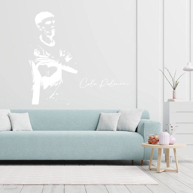 cole palmer wall sticker