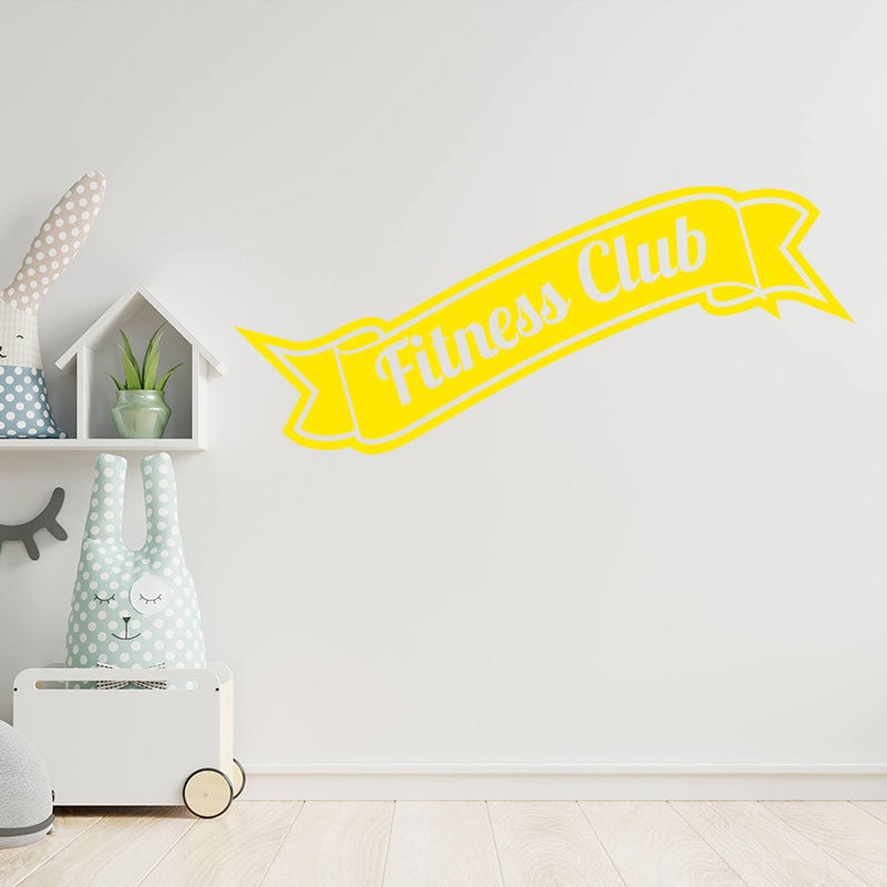 bodybuilding gym exercise vinyl wall art sticker wall sticker