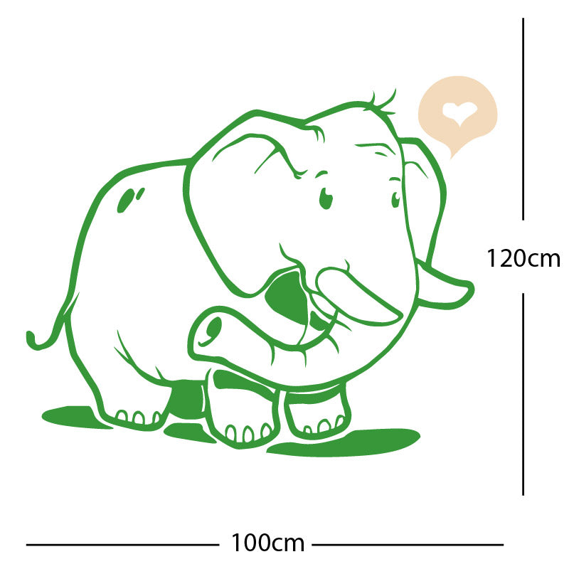 elephant wall sticker