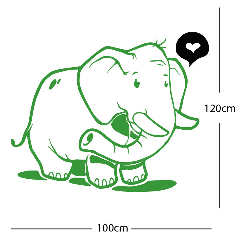 elephant wall sticker