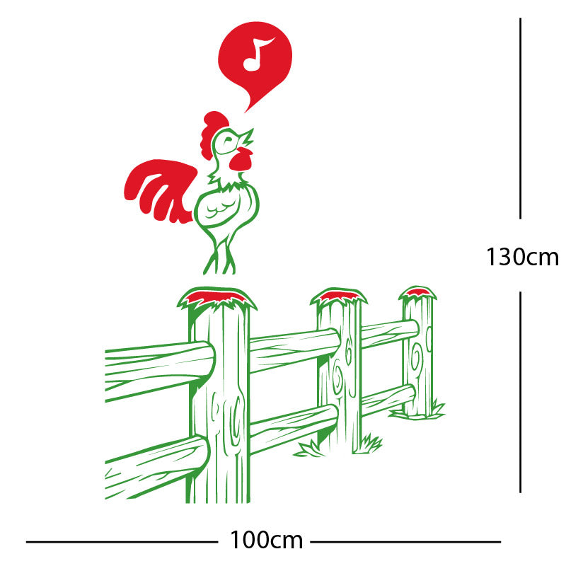 cockrell farmyard wall sticker