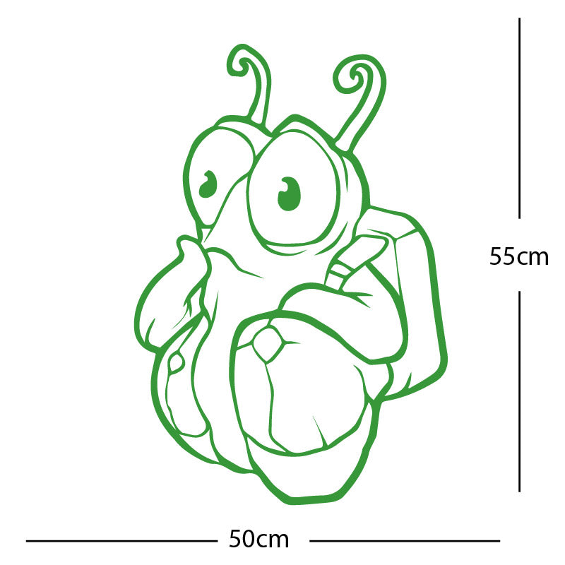 alien space theme wall sticker