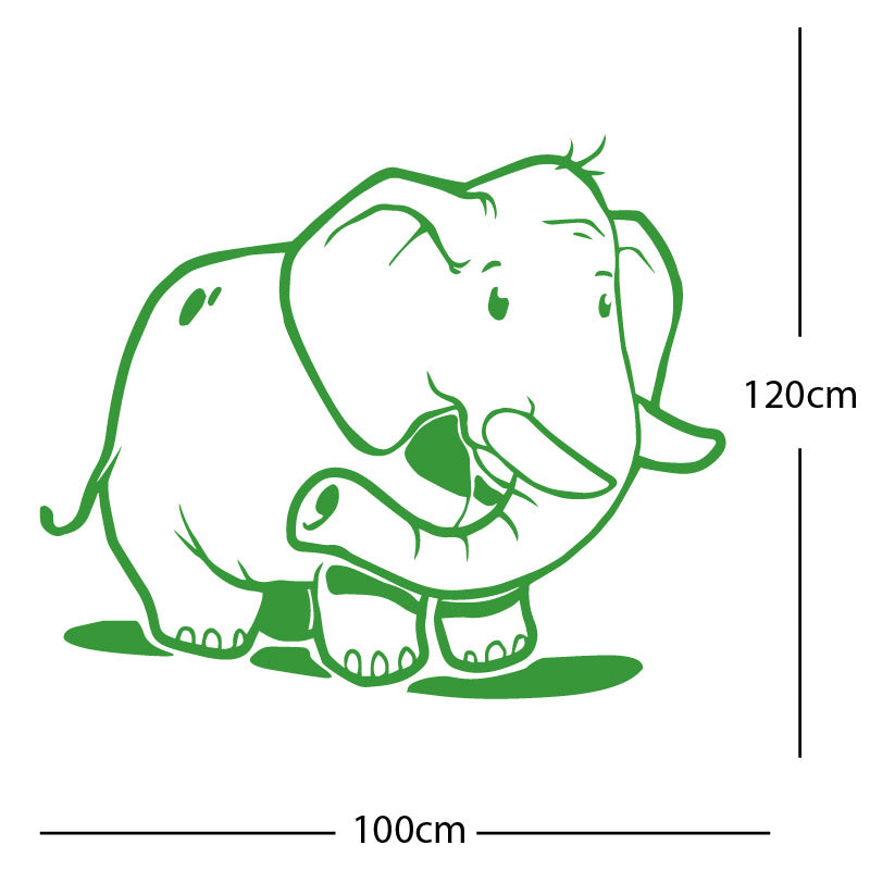 elephant wall sticker