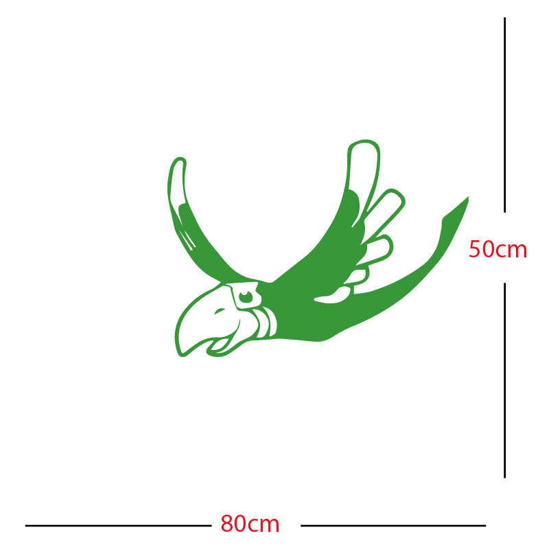 parrot pirate theme wall sticker