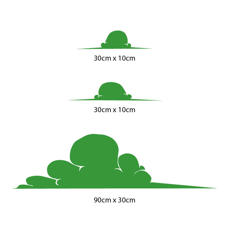 cloud element wall sticker