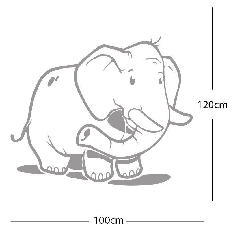 elephant wall sticker