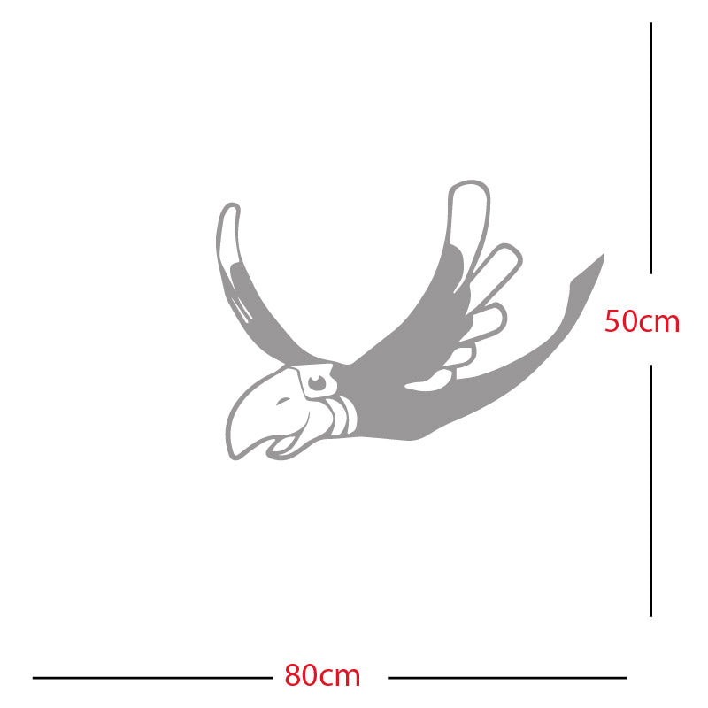 parrot pirate theme wall sticker