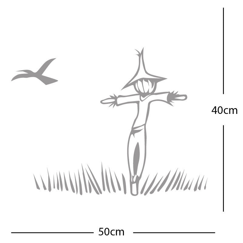 scarecrow wall art sticker wall sticker