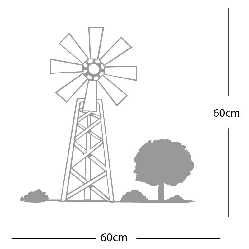 wind turbine wall sticker